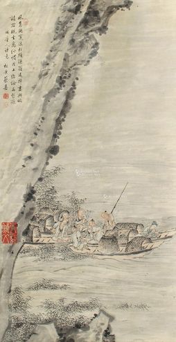 蔡嘉 山水人物