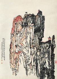 冯建吴 山水