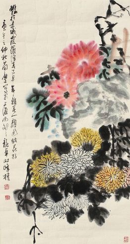 曹简楼 花卉
