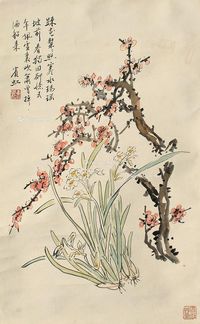 黄宾虹 花卉