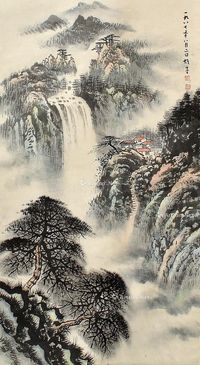 黎雄才 山水