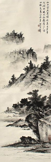 黄君璧 山水