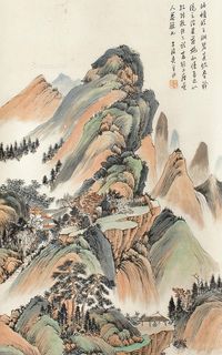 吴华源 山水