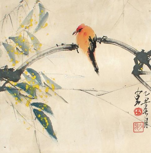 赵少昂 花鸟