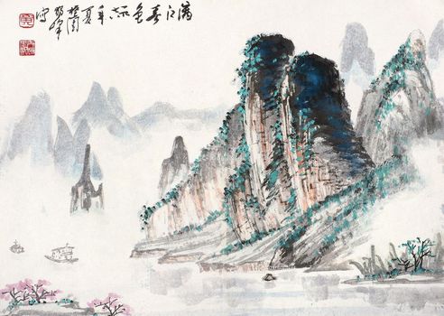 黄独峰 漓江春色