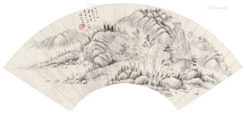 何维朴 山水