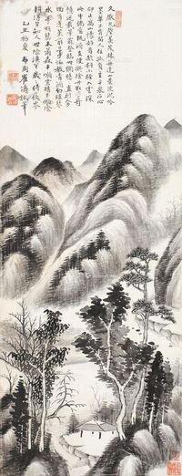 崔涛 山水