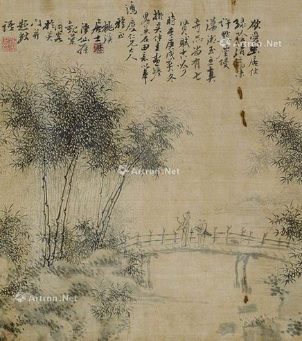 吴历 山水