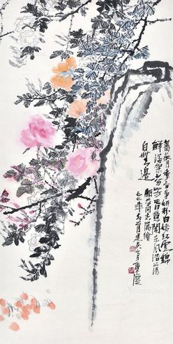 冯建吴 月季花