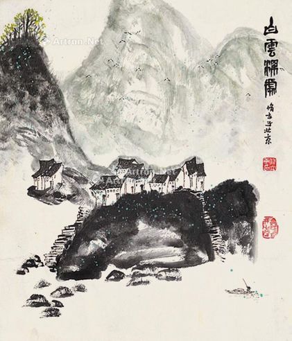 朱修立 山水
