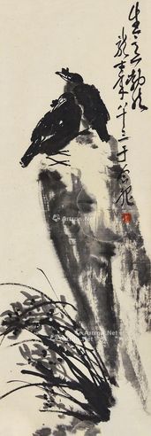 萧龙士 花鸟
