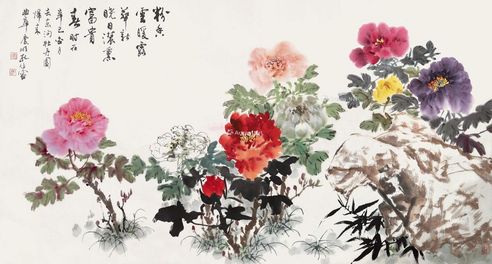 孔伯容 花卉