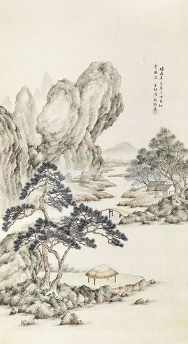 张子绅 山水