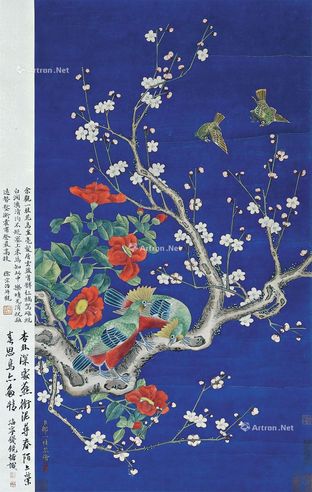 邹一桂 花鸟