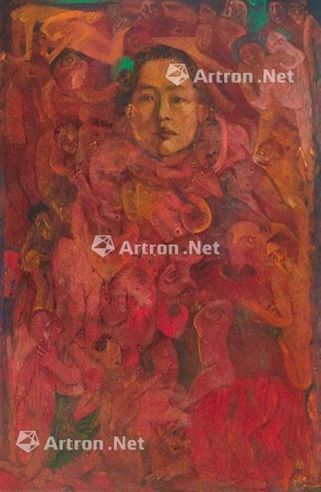 傅庆豊 1983年作 太太 油彩 画布