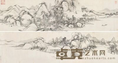 董邦达 山水 60×448cm