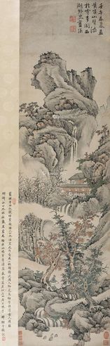 蓝瑛 山水