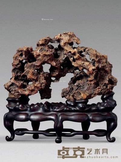 清中期 太湖石山子 长28cm