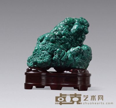 清 绿松石山子 长18cm