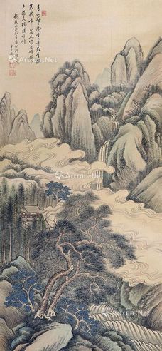 萧逊 山水