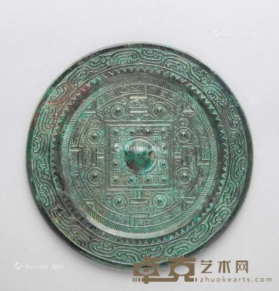 汉代 青铜镜 直径15.5cm