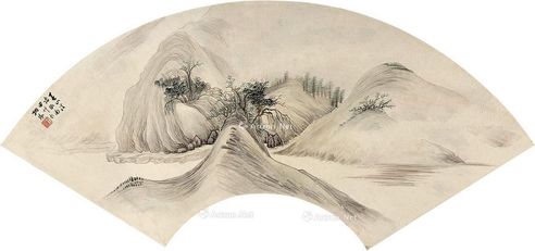 王同愈 山水
