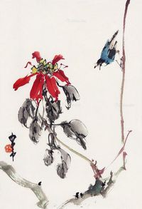 赵少昂 花鸟