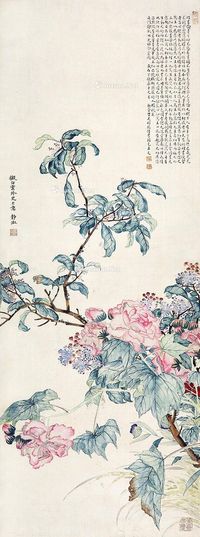 潘静淑 花卉