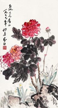 蒋风白 花卉