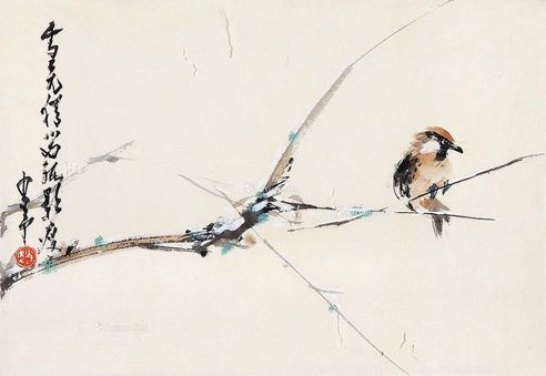 赵少昂 花鸟