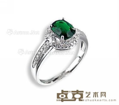 18K金沙佛莱戒指 --