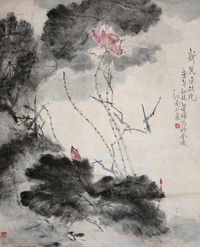 董伯 花鸟