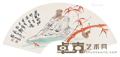 张友宪 月明风细竹生凉 24×70cm
