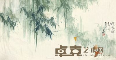 蔡大雄 暖春图 94×175.5cm