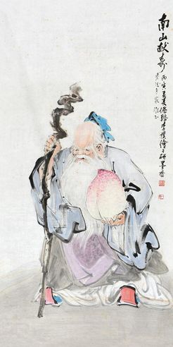 李朴 南山献寿