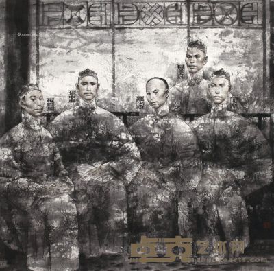 任惠中 孙中山的早年与香港 138×140cm