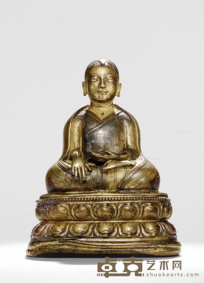 13至14世纪 止贡巴·仁钦贝 高19.2cm