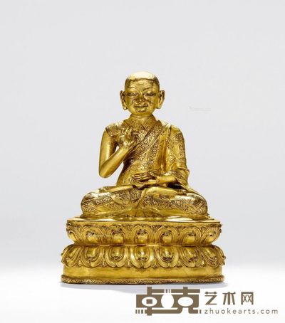 16世纪 上师 高14.5cm