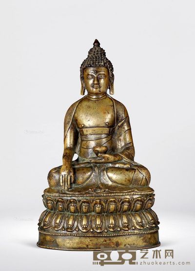 16世纪 释迦牟尼 高25.5cm