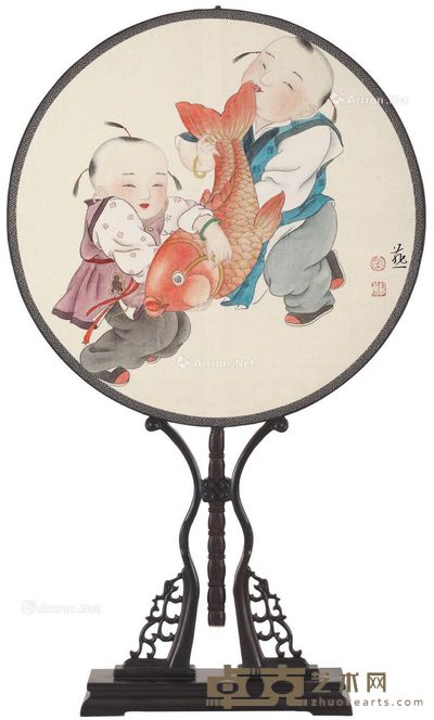 张红燕 有余图 --