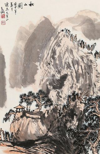 孙克纲 秋山图