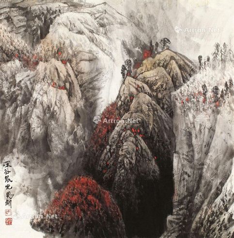 师恩钊 山水