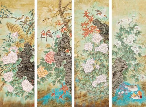 李海涛 工笔花鸟