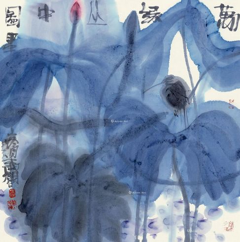 叶烂 万绿丛中