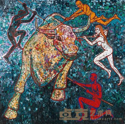 佤山·斯迪克 EKA CHAI 200×200cm