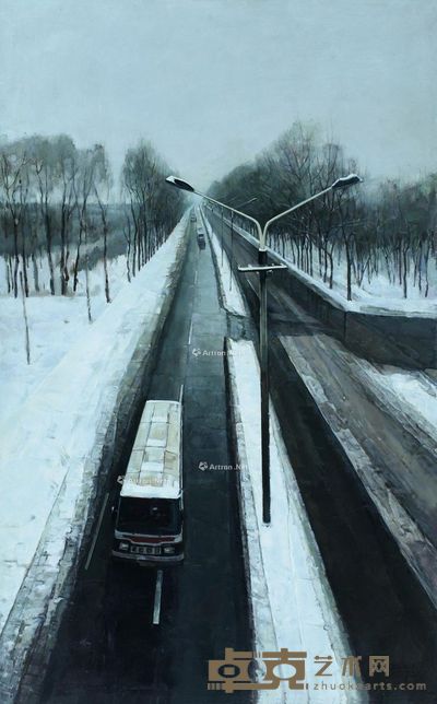 张俊明 从冰点出发 160×100cm