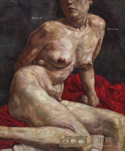 马保中 女人体 100×80cm