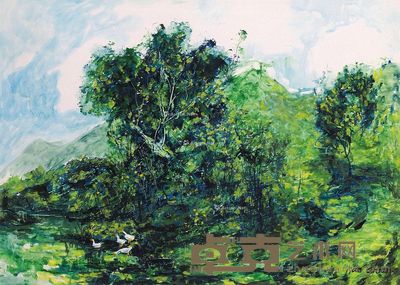 秦建川 风景 38×52cm