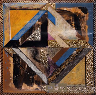 赵箭飞 对秩序的敬意 78×78cm