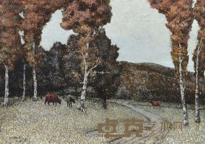 李玉章 呼和浩特北郊 64×90cm